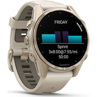 Смарт-годинник Garmin Fenix8 43mm AMOLED Sapphire Soft Gold w.Fog Gray/Dark Sandstone S.Band 010-02903-11 (UA) - фото 3 Смарт-годинник Garmin Fenix8 43mm AMOLED Sapphire Soft Gold w.Fog Gray/Dark Sandstone S.Band 010-02903-11 (UA) - фото 3