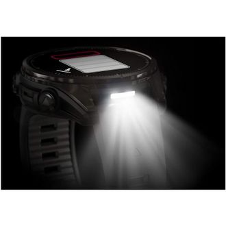 Смарт-часы Garmin Fenix 8 43mm AMOLED Sapphire CarbonGray DLC Tit.w.Black/Pebble Gray S.Band (010-02903-21) (UA) - фото 5 Смарт-часы Garmin Fenix 8 43mm AMOLED Sapphire CarbonGray DLC Tit.w.Black/Pebble Gray S.Band (010-02903-21) (UA) - фото 5