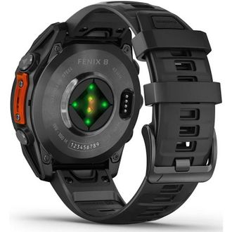 Смарт-часы Garmin Fenix 8 47mm AMOLED Slate Grey with Black Silicone (010-02904-00/09) (UA) - фото 6 Смарт-часы Garmin Fenix 8 47mm AMOLED Slate Grey with Black Silicone (010-02904-00/09) (UA) - фото 6