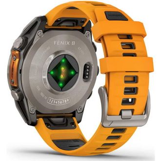 Смарт-часы Garmin fenix 8 47mm, AMOLED, Saph, Ti/Bare/Grpht, SparkOrg/GrphtBd, (010-02904-11) (UA) - фото 6 Смарт-часы Garmin fenix 8 47mm, AMOLED, Saph, Ti/Bare/Grpht, SparkOrg/GrphtBd, (010-02904-11) (UA) - фото 6