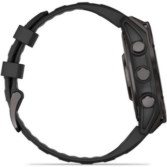 Смарт-годинник Garmin fenix 8 AMOLED 47 mm Sapphire, Carbon Gray DLC Titanium with Black/Pebble Gray Silicone Band (010-02904-20/21/29) - фото 4 Смарт-годинник Garmin fenix 8 AMOLED 47 mm Sapphire, Carbon Gray DLC Titanium with Black/Pebble Gray Silicone Band (010-02904-20/21/29) - фото 4