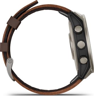 Смарт-часы Garmin D2 Mach 2 47mm Titanium w. Oxford Brown Leather Band (010-02904-30/31) - фото 10