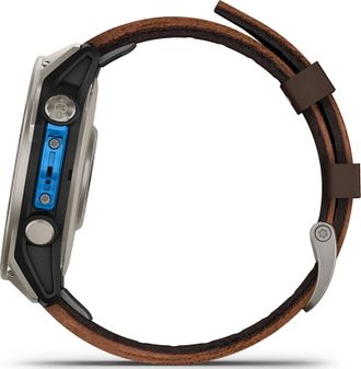 Смарт-часы Garmin D2 Mach 2 47mm Titanium w. Oxford Brown Leather Band (010-02904-30/31) - фото 11