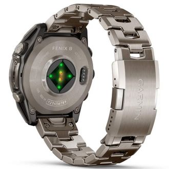 Смарт-часы Garmin Fenix8 47mmAMOLED Sapphire Titanium with Vented Titanium Bracelet 010-02904-40 (UA) - фото 4