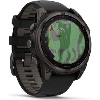 Смарт-годинник Garmin fenix 8 47mm Solar Sapphire Carbon Gray DLC Titanium w. Black/Pebble Gray S. Band (010-02906-11) (UA) - фото 3 Смарт-годинник Garmin fenix 8 47mm Solar Sapphire Carbon Gray DLC Titanium w. Black/Pebble Gray S. Band (010-02906-11) (UA) - фото 3
