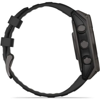 Смарт-годинник Garmin fenix 8 47mm Solar Sapphire Carbon Gray DLC Titanium w. Black/Pebble Gray S. Band (010-02906-11) (UA) - фото 4 Смарт-годинник Garmin fenix 8 47mm Solar Sapphire Carbon Gray DLC Titanium w. Black/Pebble Gray S. Band (010-02906-11) (UA) - фото 4