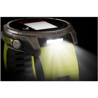 Смарт-часы Garmin Fenix8 51mm Solar Sapphire Titanium w.Amp Yellow/Graphite Silicone Band (010-02907-20/21) (UA) - фото 5 Смарт-часы Garmin Fenix8 51mm Solar Sapphire Titanium w.Amp Yellow/Graphite Silicone Band (010-02907-20/21) (UA) - фото 5