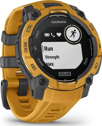 Смарт-годинник Garmin Instinct 3 45mm Solar Sunburst with Sunburst/Gray Band (010-02934-02) - фото 1 Смарт-годинник Garmin Instinct 3 45mm Solar Sunburst with Sunburst/Gray Band (010-02934-02) - фото 1