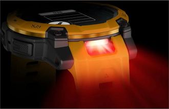 Смарт-годинник Garmin Instinct 3 45mm Solar Sunburst with Sunburst/Gray Band (010-02934-02) - фото 6 Смарт-годинник Garmin Instinct 3 45mm Solar Sunburst with Sunburst/Gray Band (010-02934-02) - фото 6