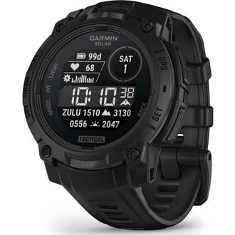 Смарт-часы Garmin Instinct 3 45mm Solar Tactical Edition Black with Black Band (010-02934-50/90) - фото 1 Смарт-часы Garmin Instinct 3 45mm Solar Tactical Edition Black with Black Band (010-02934-50/90) - фото 1