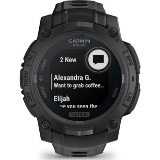 Смарт-часы Garmin Instinct 3 45mm Solar Tactical Edition Black with Black Band (010-02934-50/90) - фото 2 Смарт-часы Garmin Instinct 3 45mm Solar Tactical Edition Black with Black Band (010-02934-50/90) - фото 2