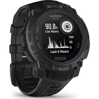 Смарт-часы Garmin Instinct 3 45mm Solar Tactical Edition Black with Black Band (010-02934-50/90) - фото 3 Смарт-часы Garmin Instinct 3 45mm Solar Tactical Edition Black with Black Band (010-02934-50/90) - фото 3