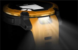 Смарт-часы Garmin Instinct 3 50mm Solar Sunburst with Sunburst/Gray Band (010-02935-02/42) - фото 6