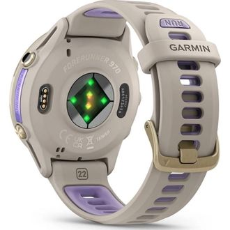 Смарт-годинник Garmin Forerunner 970 Soft Gold Titanium w. French Gray C. and French Gray/T. Indigo Band (010-02969-02/12/62) - фото 6 Смарт-годинник Garmin Forerunner 970 Soft Gold Titanium w. French Gray C. and French Gray/T. Indigo Band (010-02969-02/12/62) - фото 6