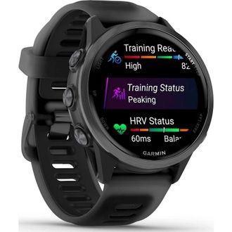 Смарт-годинник Garmin Forerunner 570 42mm Slate Gray Aluminum w. Translucent Black/Black Band (010-02970-00/40) - фото 3