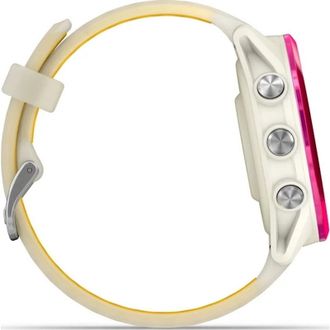 Смарт-часы Garmin Forerunner 570 42mm Raspberry Aluminum w. Translucent Bone/Mango Band (010-02970-02/42) - фото 4