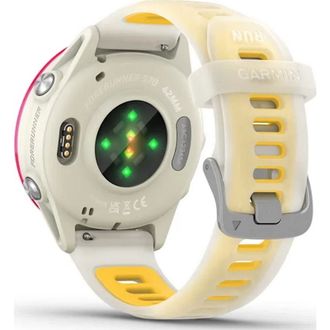 Смарт-часы Garmin Forerunner 570 42mm Raspberry Aluminum w. Translucent Bone/Mango Band (010-02970-02/42) - фото 6