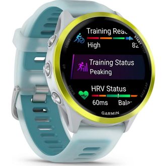 Смарт-часы Garmin Forerunner 570 47mm Amp Yellow Aluminum w. Translucent Whitestone/Turquoise Band (010-02971-01) (UA) - фото 3