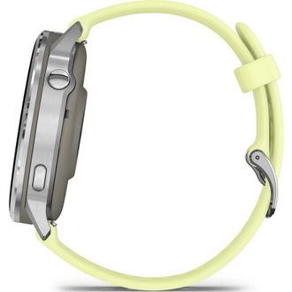 Смарт-часы Garmin Venu 4 45 mm Silver with Citron Silicone Band (010-03014-02) (UA) - фото 5