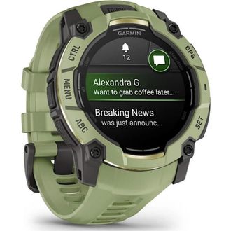 Смарт-часы Garmin Instinct 3 50mm AMOLED Fern Green with Fern Green Band (010-03020-02) - фото 1 Смарт-часы Garmin Instinct 3 50mm AMOLED Fern Green with Fern Green Band (010-03020-02) - фото 1