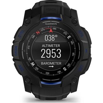 Смарт-часы Garmin Instinct 3 50mm AMOLED Black with Black Band (010-03020-03) - фото 2