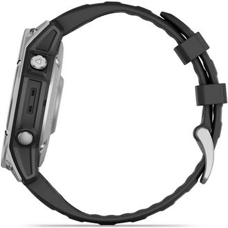 Смарт-часы Garmin Fenix E 47mm AMOLED Stainless Steel with Black Silicone Band (010-03025-02/00) - фото 5 Смарт-часы Garmin Fenix E 47mm AMOLED Stainless Steel with Black Silicone Band (010-03025-02/00) - фото 5
