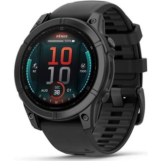 Смарт-часы Garmin Fenix E 47mm AMOLED Slate Gray Steel with Black Silicone Band (010-03025-03/01) - фото 1 Смарт-часы Garmin Fenix E 47mm AMOLED Slate Gray Steel with Black Silicone Band (010-03025-03/01) - фото 1