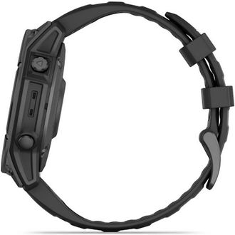 Смарт-часы Garmin Fenix E 47mm AMOLED Slate Gray Steel with Black Silicone Band (010-03025-03/01) - фото 5 Смарт-часы Garmin Fenix E 47mm AMOLED Slate Gray Steel with Black Silicone Band (010-03025-03/01) - фото 5