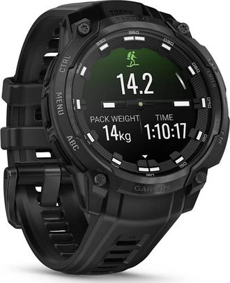 Смарт-годинник Garmin Instinct Crossover AMOLED Tactical Black with Black Silicone (010-03398-02/42) - фото 2 Смарт-годинник Garmin Instinct Crossover AMOLED Tactical Black with Black Silicone (010-03398-02/42) - фото 2