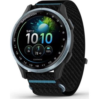 Смарт-часы Garmin Approach J1 Cloud Blue with Black/Azure Band (010-03898-00) - фото 1 Смарт-часы Garmin Approach J1 Cloud Blue with Black/Azure Band (010-03898-00) - фото 1