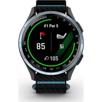 Смарт-часы Garmin Approach J1 Cloud Blue with Black/Azure Band (010-03898-00) - фото 3 Смарт-часы Garmin Approach J1 Cloud Blue with Black/Azure Band (010-03898-00) - фото 3