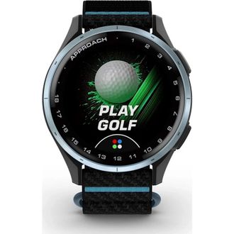 Смарт-часы Garmin Approach J1 Cloud Blue with Black/Azure Band (010-03898-00) - фото 4 Смарт-часы Garmin Approach J1 Cloud Blue with Black/Azure Band (010-03898-00) - фото 4