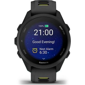Смарт-годинник Garmin Forerunner 170 Black with Black/Amp Yellow Band (010-03920-00) - фото 2