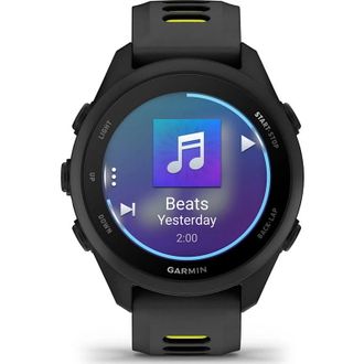 Смарт-годинник Garmin Forerunner 170 Music Black with Black/Amp Yellow Band (010-03920-10/50) - фото 2