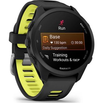 Смарт-годинник Garmin Forerunner 170 Music Black with Black/Amp Yellow Band (010-03920-10/50) - фото 3