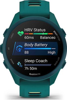 Смарт-часы Garmin Forerunner 170 Music Teal Green with Teal Green/Citron Band (010-03920-12) - фото 2 Смарт-часы Garmin Forerunner 170 Music Teal Green with Teal Green/Citron Band (010-03920-12) - фото 2