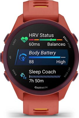 Смарт-годинник Garmin Forerunner 170 Music Red Pink with Red Pink/Mango Band (010-03920-13) - фото 2 Смарт-годинник Garmin Forerunner 170 Music Red Pink with Red Pink/Mango Band (010-03920-13) - фото 2