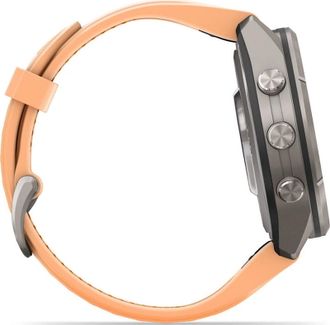 Смарт-часы Garmin Fenix 9 Pro inReach 43mm Titanium with Shell Pink/Autumn Orange Silicone Band (010-04335-00/01) - фото 4 Смарт-часы Garmin Fenix 9 Pro inReach 43mm Titanium with Shell Pink/Autumn Orange Silicone Band (010-04335-00/01) - фото 4