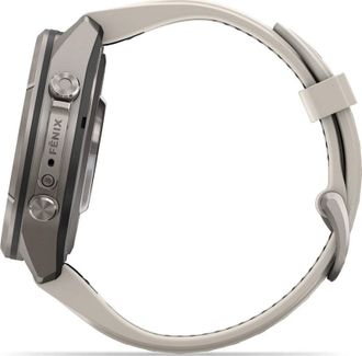 Смарт-часы Garmin Fenix 9 Pro 43mm Titanium with Fog Gray/Dark Sandstone Silicone Band (010-04335-85/86) - фото 4 Смарт-часы Garmin Fenix 9 Pro 43mm Titanium with Fog Gray/Dark Sandstone Silicone Band (010-04335-85/86) - фото 4