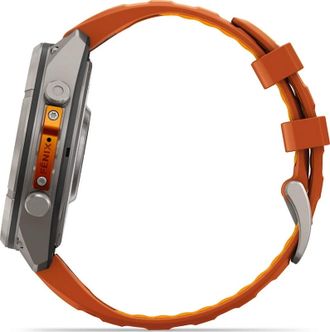 Смарт-часы Garmin Fenix 9 Pro 47mm Titanium with Autumn Orange/Spark Orange Silicone Band (010-04336-05/06) - фото 4 Смарт-часы Garmin Fenix 9 Pro 47mm Titanium with Autumn Orange/Spark Orange Silicone Band (010-04336-05/06) - фото 4