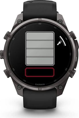 Смарт-часы Garmin Fenix 9 Pro 47mm Carbon Gray DLC Titanium Case with Black/Pebble Gray Silicone Band (010-04336-15/16) - фото 6 Смарт-часы Garmin Fenix 9 Pro 47mm Carbon Gray DLC Titanium Case with Black/Pebble Gray Silicone Band (010-04336-15/16) - фото 6