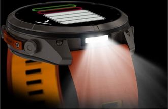 Смарт-часы Garmin Fenix 9 Pro inReach 51mm Titanium with Autumn Orange/Spark Orange Silicone Band (010-04337-00/01) - фото 7 Смарт-часы Garmin Fenix 9 Pro inReach 51mm Titanium with Autumn Orange/Spark Orange Silicone Band (010-04337-00/01) - фото 7
