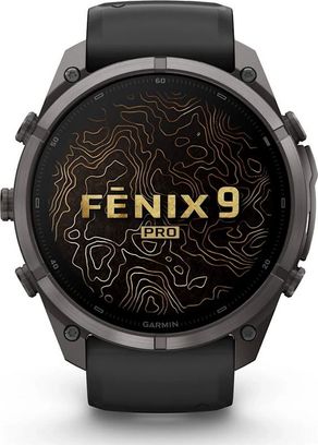 Смарт-часы Garmin Fenix 9 Pro inReach 51mm Carbon Gray DLC Titanium w. Black/Pebble Gray Silicone B. (010-04337-10/11) - фото 2 Смарт-часы Garmin Fenix 9 Pro inReach 51mm Carbon Gray DLC Titanium w. Black/Pebble Gray Silicone B. (010-04337-10/11) - фото 2