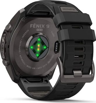 Смарт-часы Garmin Fenix 9 Pro inReach 51mm Carbon Gray DLC Titanium w. Black/Pebble Gray Silicone B. (010-04337-10/11) - фото 6 Смарт-часы Garmin Fenix 9 Pro inReach 51mm Carbon Gray DLC Titanium w. Black/Pebble Gray Silicone B. (010-04337-10/11) - фото 6