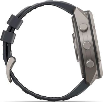 Смарт-часы Garmin Fenix 9 Pro inReach 51mm Titanium with Graphite/Black Silicone Band (010-04337-20/21) - фото 4