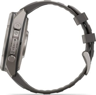 Смарт-часы Garmin Fenix 9 Pro Solar 47mm Titanium with Pebble Gray/Silver Gray Silicone Band (010-04338-05/06) - фото 4