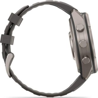 Смарт-часы Garmin Fenix 9 Pro Solar 47mm Titanium with Pebble Gray/Silver Gray Silicone Band (010-04338-05/06) - фото 5
