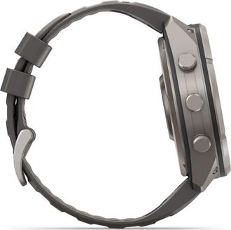 Смарт-часы Garmin Fenix 9 Pro Solar inReach 51mm Titanium with Pebble Gray/Silver Gray Silicone Band (010-04339-00/01) - фото 4