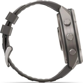Смарт-часы Garmin Fenix 9 Pro Solar 51mm Titanium with Pebble Gray/Silver Gray Silicone Band (010-04339-05/06) - фото 4 Смарт-часы Garmin Fenix 9 Pro Solar 51mm Titanium with Pebble Gray/Silver Gray Silicone Band (010-04339-05/06) - фото 4