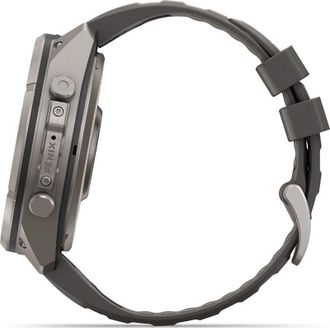 Смарт-часы Garmin Fenix 9 Pro Solar 51mm Titanium with Pebble Gray/Silver Gray Silicone Band (010-04339-05/06) - фото 5 Смарт-часы Garmin Fenix 9 Pro Solar 51mm Titanium with Pebble Gray/Silver Gray Silicone Band (010-04339-05/06) - фото 5